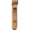 Ekena Millwork Balboa Arts and Crafts Smooth Bracket w/ Offset Brace, Western Red Cedar, 5 1/2"W x 22"D x 30"H BKT0604X22X30BOA03SWR - alternate 3